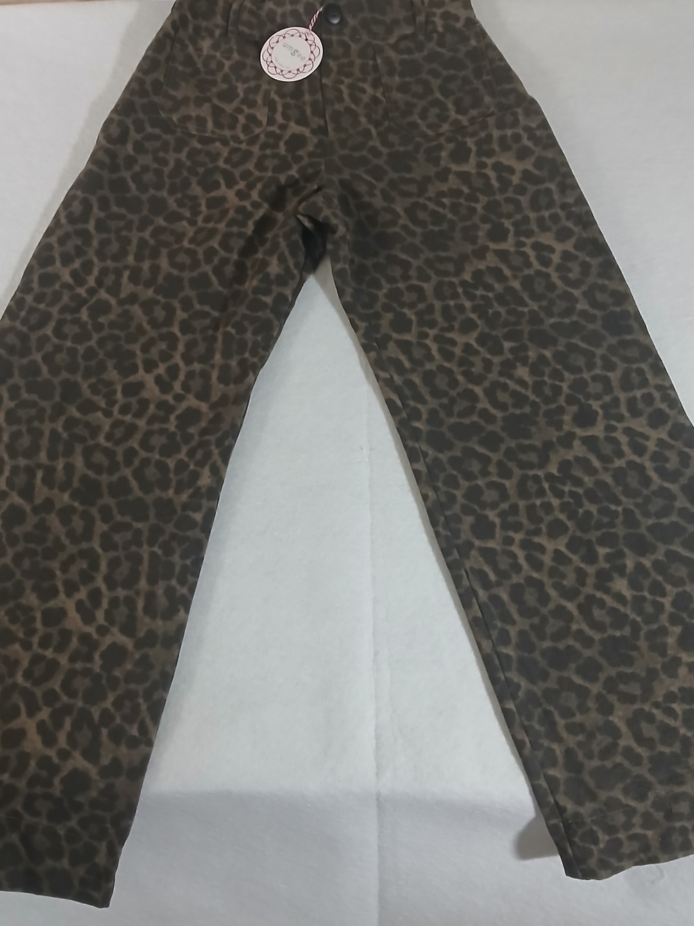 Umgee Brown and Black Leopard Print Pants